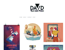 Tablet Screenshot of davidvdv.com